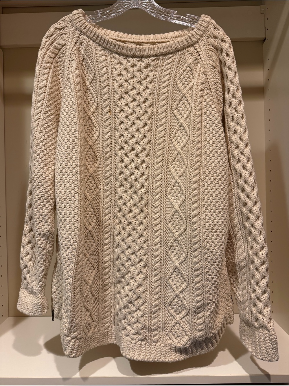 LL Bean, Women's Signature Cotton Fisherman Sweater, Crewneck